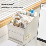 Desk Stationery And Cosmetics Storage Organizer Box
